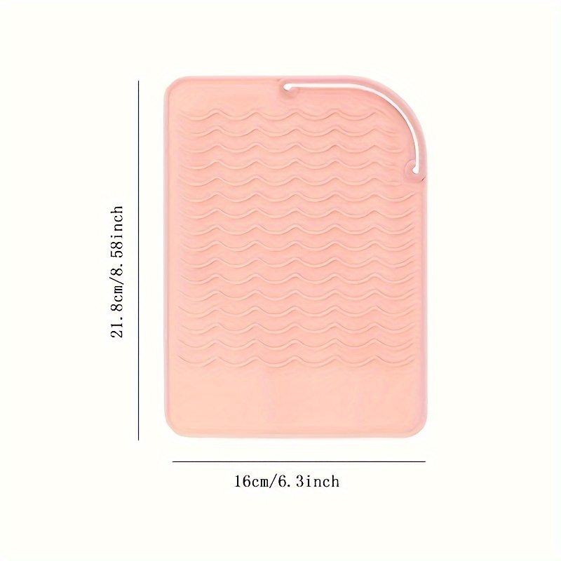 linqin Heat Resistant Ironing Mat with Silicone Pad Rose Gold
