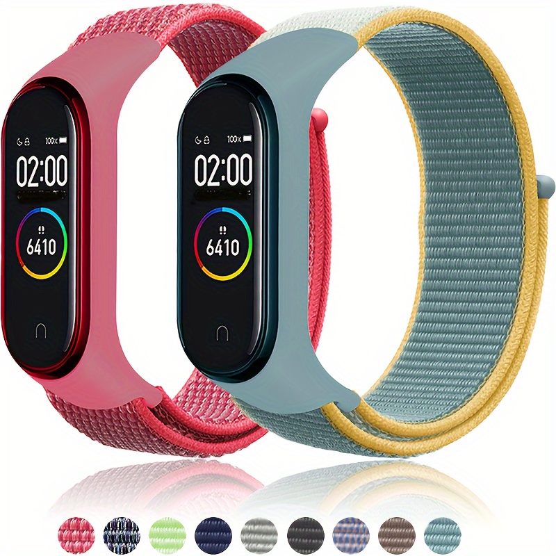 

Nylon Strap For Xiaomi Mi Band 4/5/6/7/8 Bracelet Wristband Sports Breathable Bracelet For Miband 4/5/6/7/8 Replacement