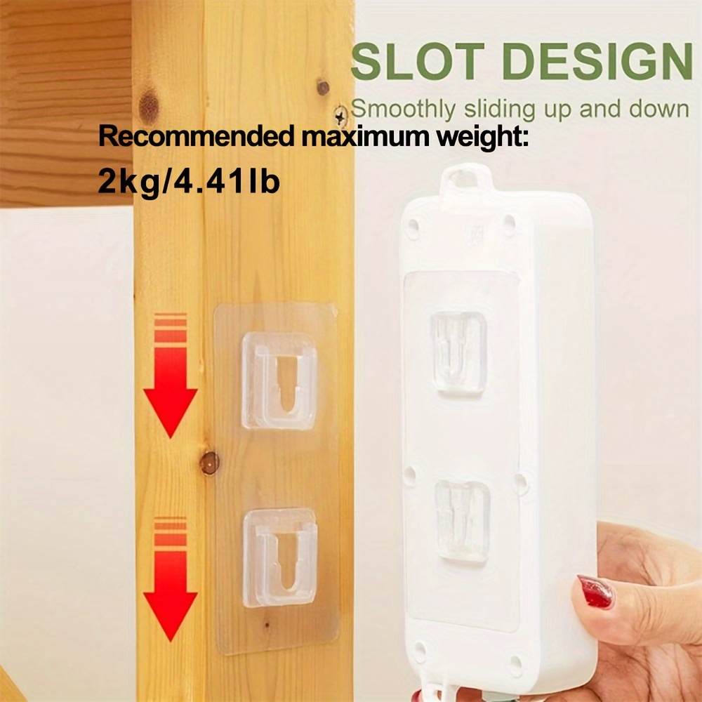 13.2lbs (max) Double sided Wall Hook Wall Hanger Household - Temu