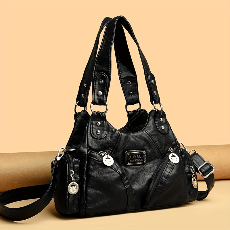 Women's retro outlet punk crossbody bag