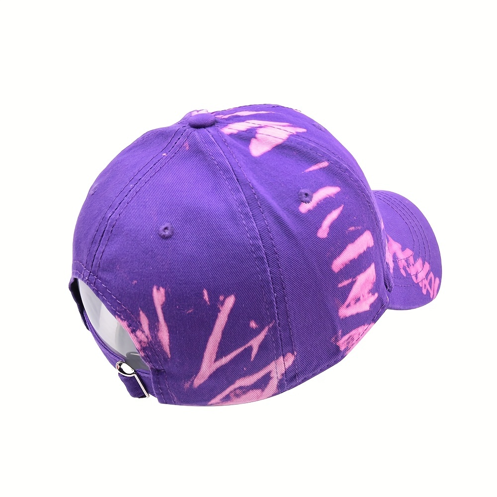 Washed Graffiti Cap For Men