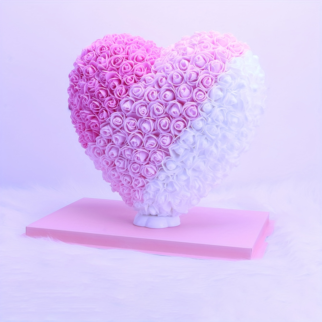 DIY Foam Heart Shaped Polystyrene Styrofoam Modelling Craft Valentine Xmas  Gift