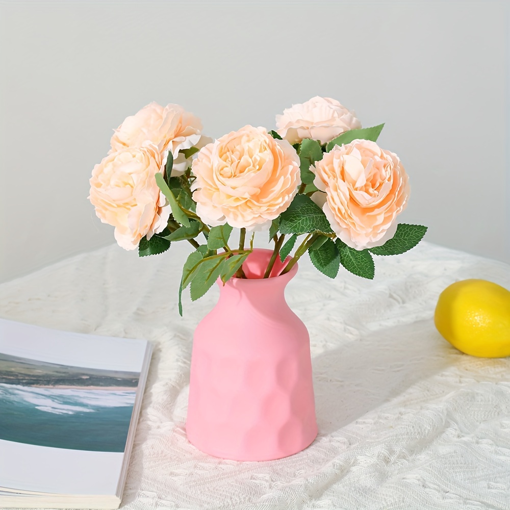 2個のプラスチック製花瓶 ホームテーブル装飾用花瓶 リビングルームオフィスパーティーウェディング花アレンジメント写真撮影 - Temu Japan