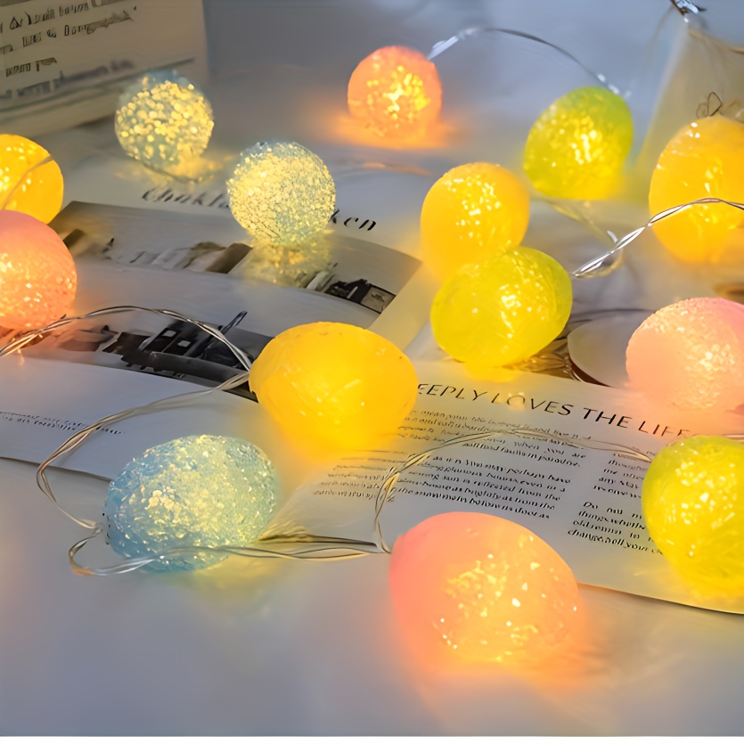 12pcs Lumières lumineuses d'œufs de Pâques en plastique, lumières jaunes  extérieures, Décoration d'œufs pour les enfants