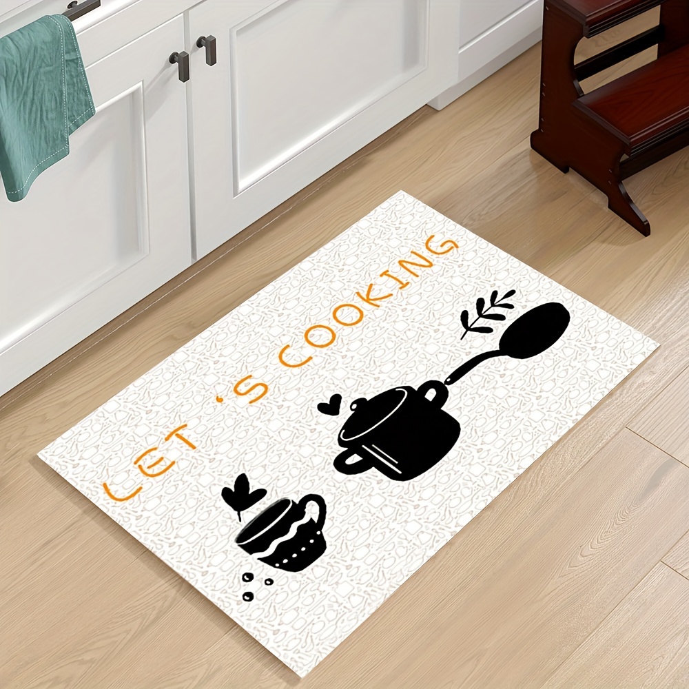  Teamery Tapetes de cocina para piso, ilustración de calavera de  dibujos animados, alfombras de cocina, organización de cocina, tapete de  cocina antifatiga, decoración de cocina, alfombra de corredor, : Hogar y