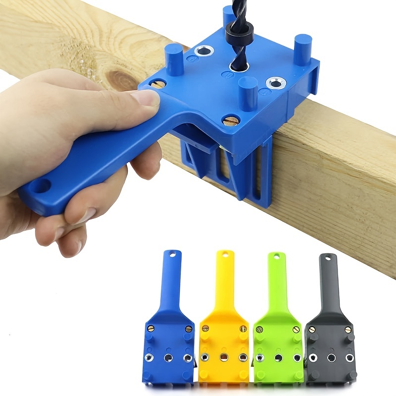 14Pcs Pocket Hole Jig Kit - 15° Punch Locator Angle Woodworking Tool Hole  Screw Jig Positioner Drilling Kit Bit Jig Clamps for Woodworking - Dowel  Drill Guide Joiner Woodworking Tools for Drilling - Yahoo Shopping