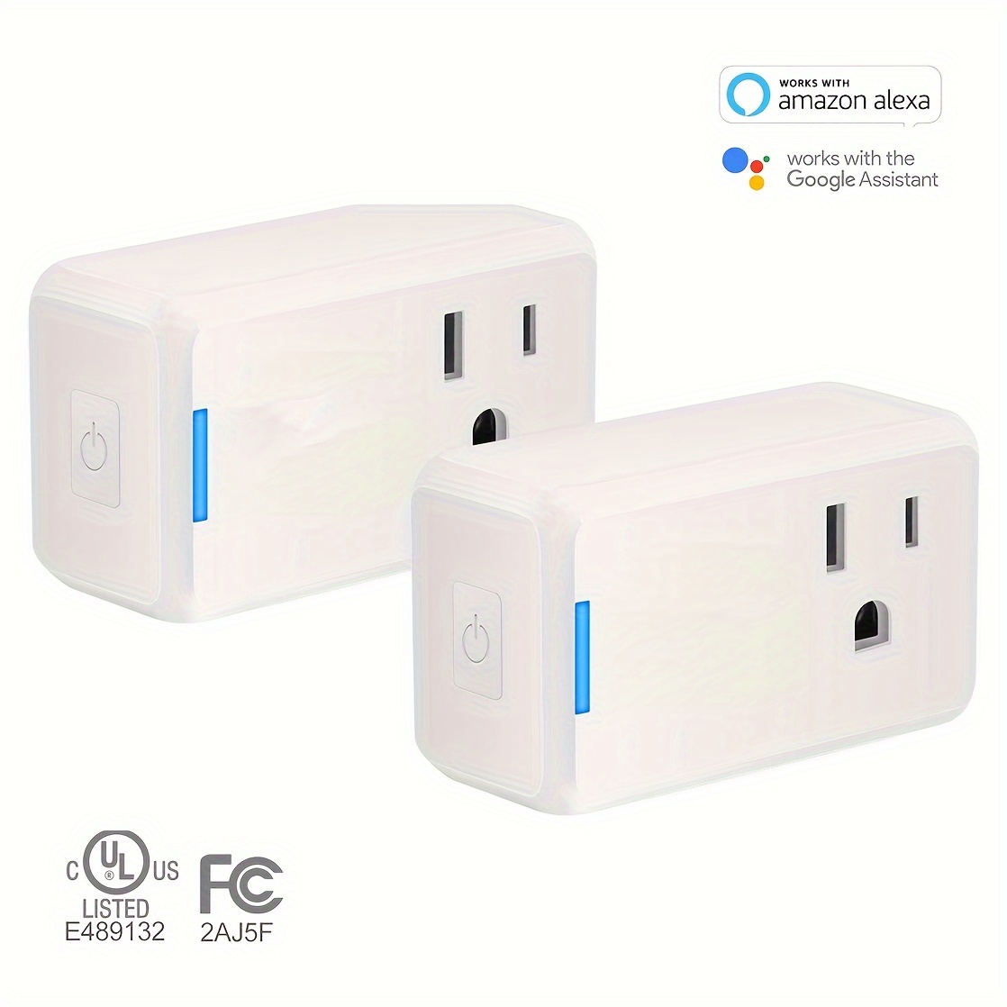 Enchufe inteligente para exteriores con enchufe WiFi resistente, control  remoto, impermeable, compatible con Alexa Google Assistant, no requiere