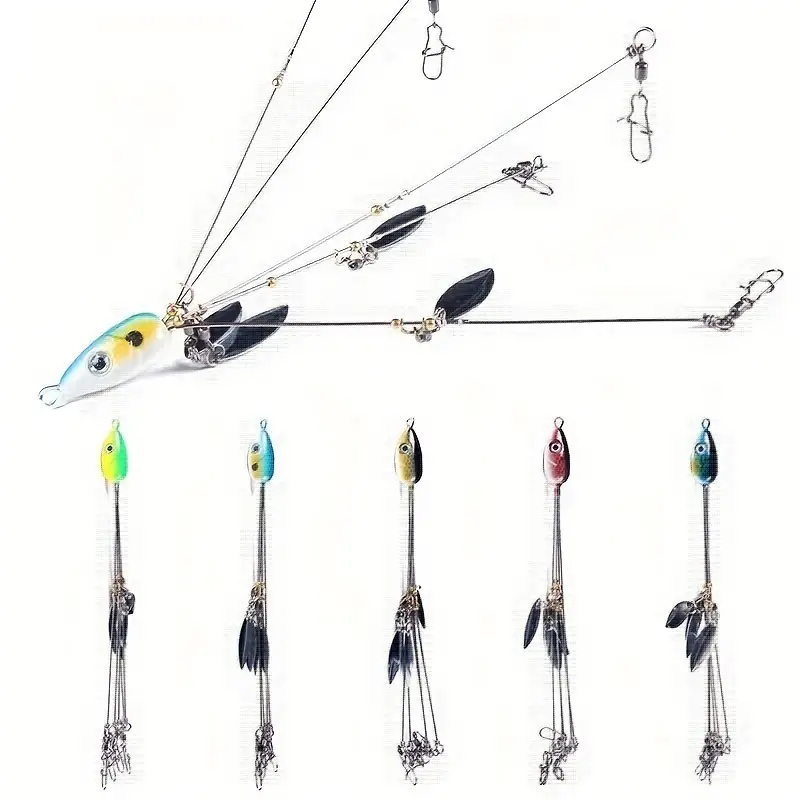 Premium 5 arm Umbrella Rig Effective Fishing Fishing - Temu