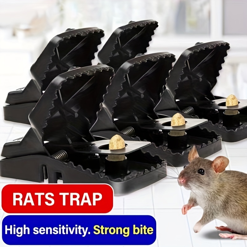 High Sensitivity Aggressive Bites Mouse Clip Mouse Trap Boxed Mouse Trap  With Removable Bait Cup, Indoor And Outdoor Universal - Temu