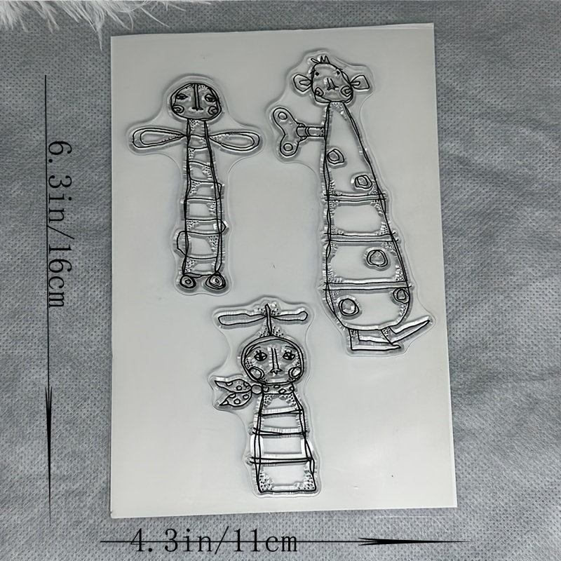 Transparent Rubber Seal Stamps Clear Silicone Stamps For Cards Making Diy  Scrapbooking Photo Journal Album Decoration Spider Insect T - Temu