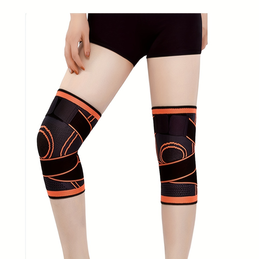 Compression Knee Sleeve Brace Adjustable Breathable Knee - Temu