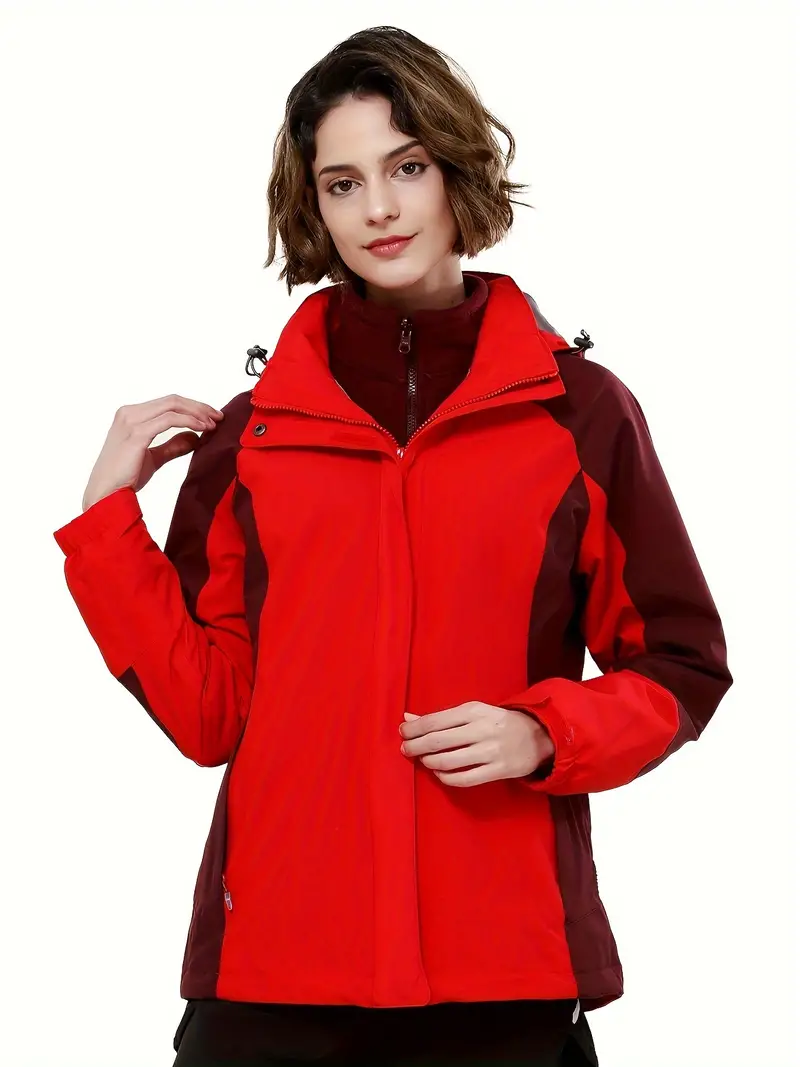 Women's Fleece Lined Windproof & Waterproof Outdoor Softshell