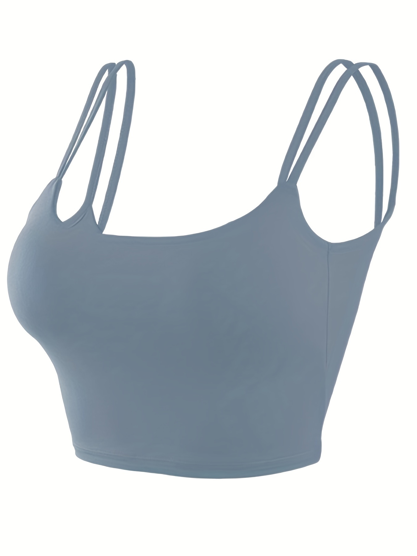 Womens Padded Racerback Sports Bra Buttery Soft Yoga Crop Top Built In Shelf  Bra Push Up Training Workout Tank Tops X0822 From 11,31 €