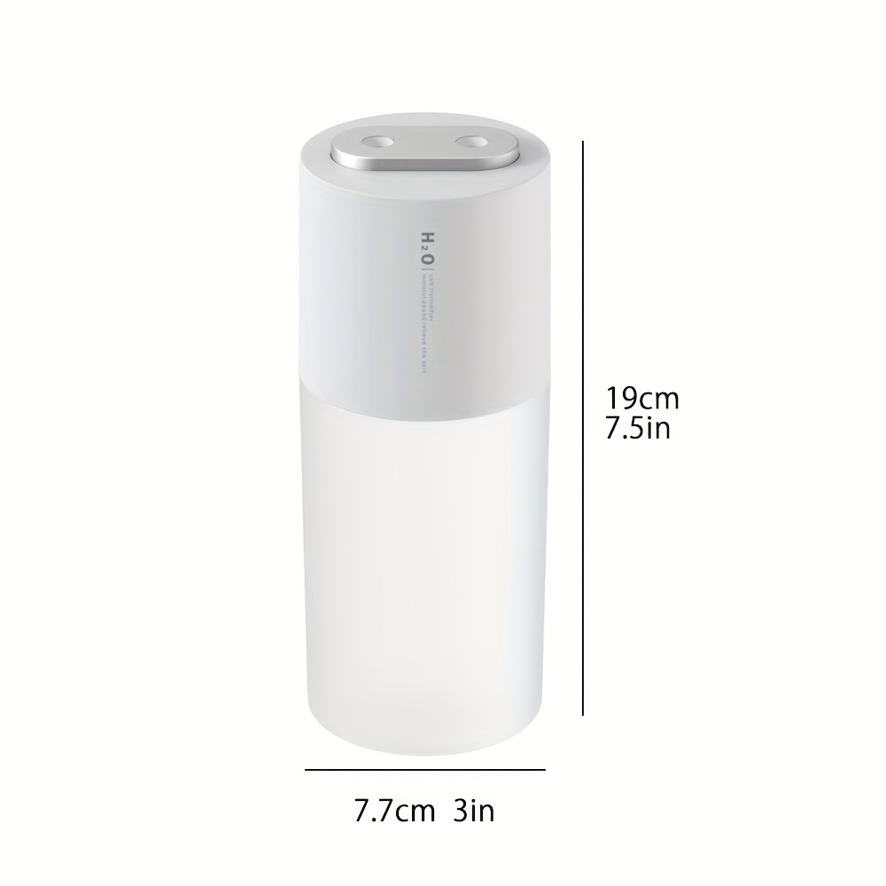 Humidificador de aire Aceite esencial Difusor de aroma Luz nocturna de luna  ultrasónica Humidificador USB regulable en intensidad Fabricante de niebla