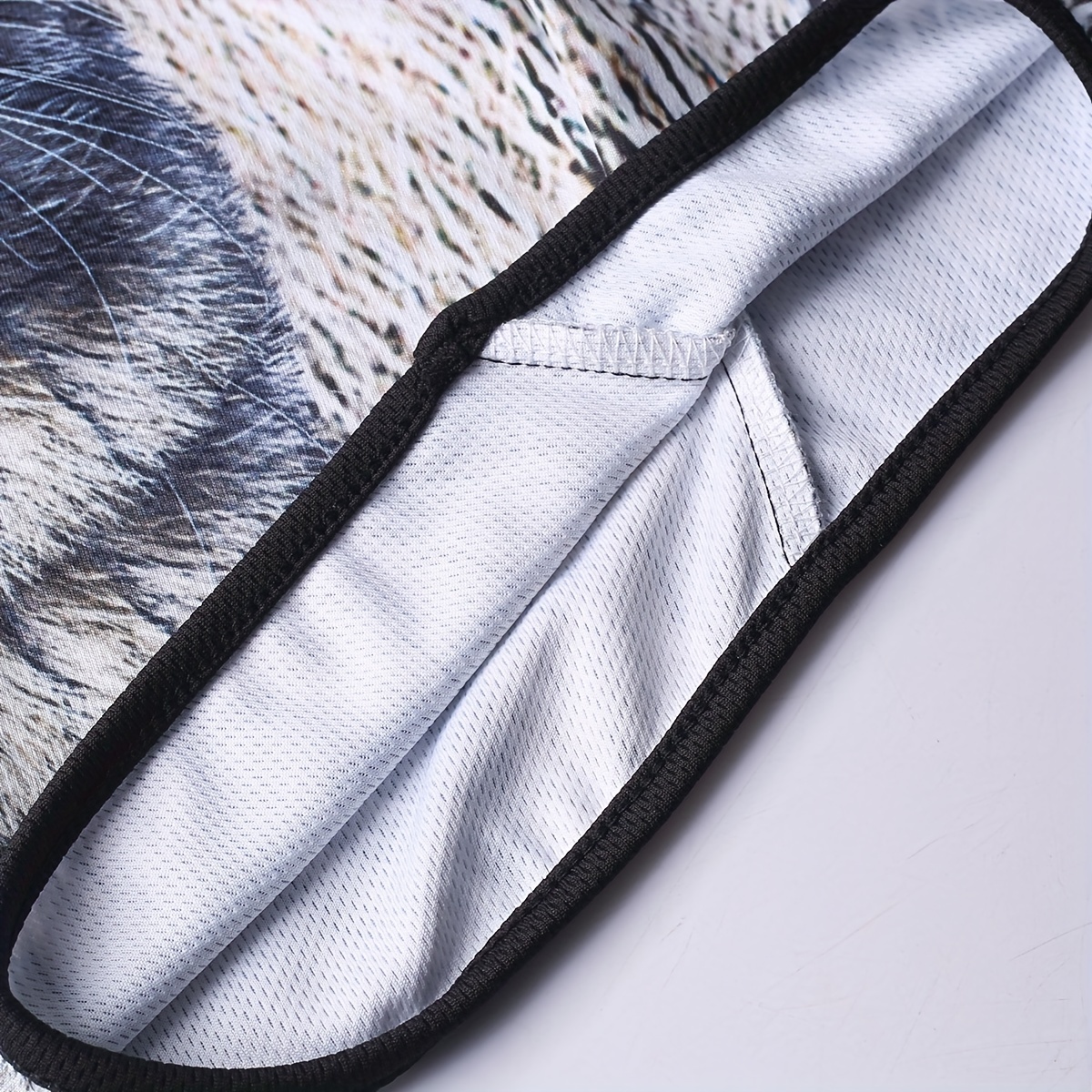 3D Animal Pattern Printed Mask for Summer Outdoor Sun Protection