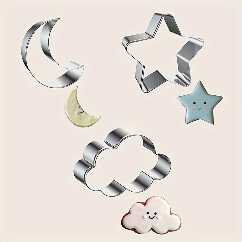 Moon Shaped Cookie Cutter, Stainless Steel Pastry Cutter, Crescent Biscuit  Molds, Baking Tools, Kitchen Accessories - Temu