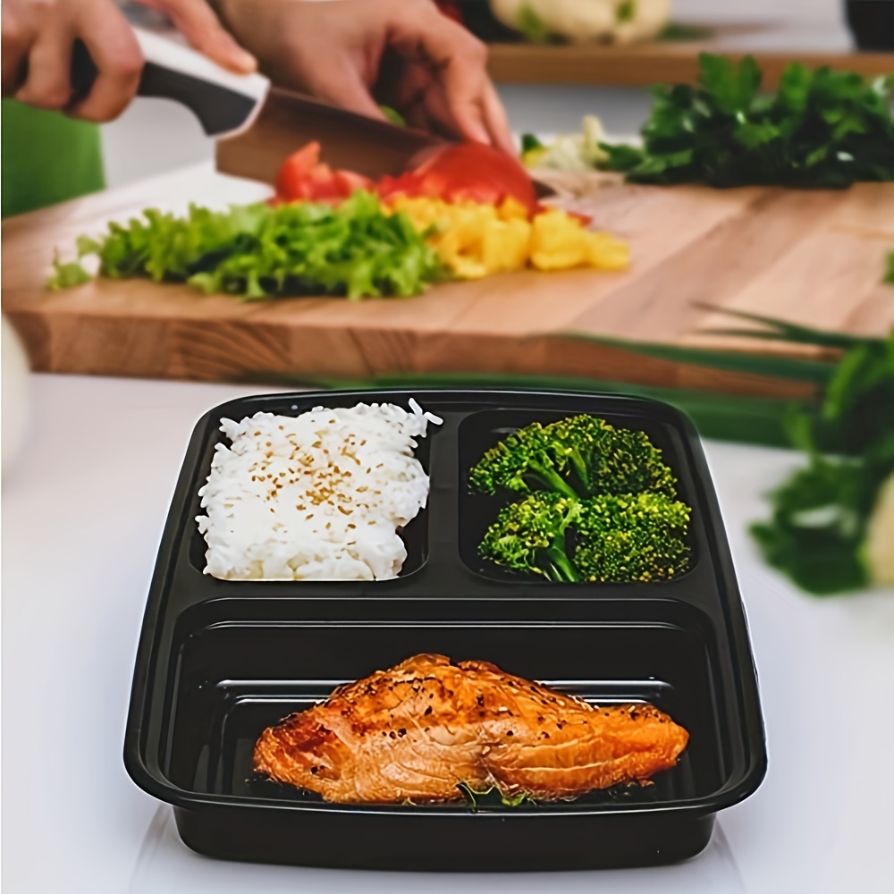 3 Compartment Bento Box (50pcs)