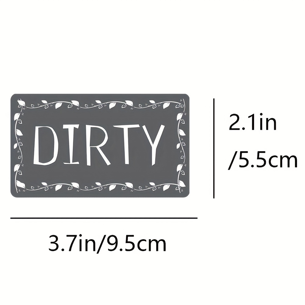 Dishwasher Clean/Dirty Magnet (Color Options) – Northwest Crafts and Decor  LLC