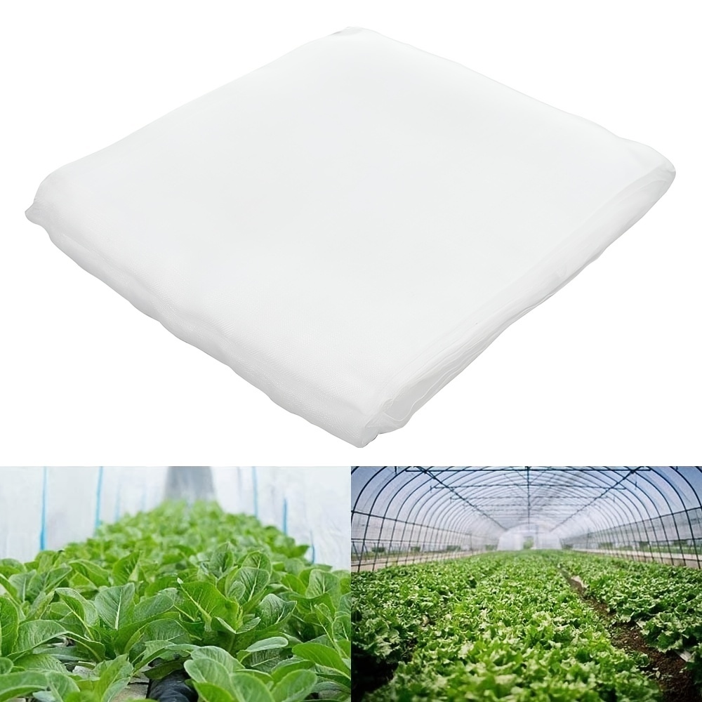 1*insect Net 30*tie Garden Fruit Vegetable Protective Mesh Net Plant  Barrier Anti Insects Bird Pest Polyethylene Insect Net For Greenhouse, Free Shipping For New Users