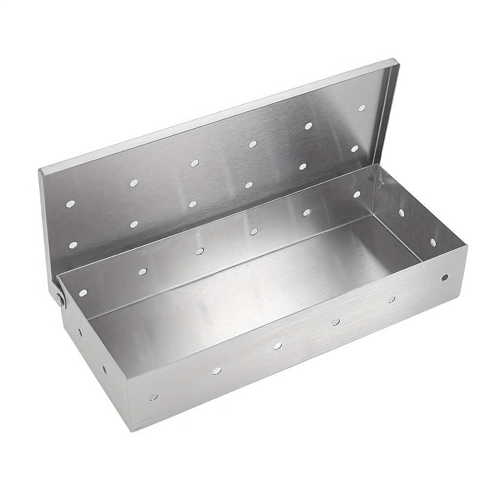Stainless Steel Smoke Box Smoker Box For Gas Grill Or - Temu Mexico