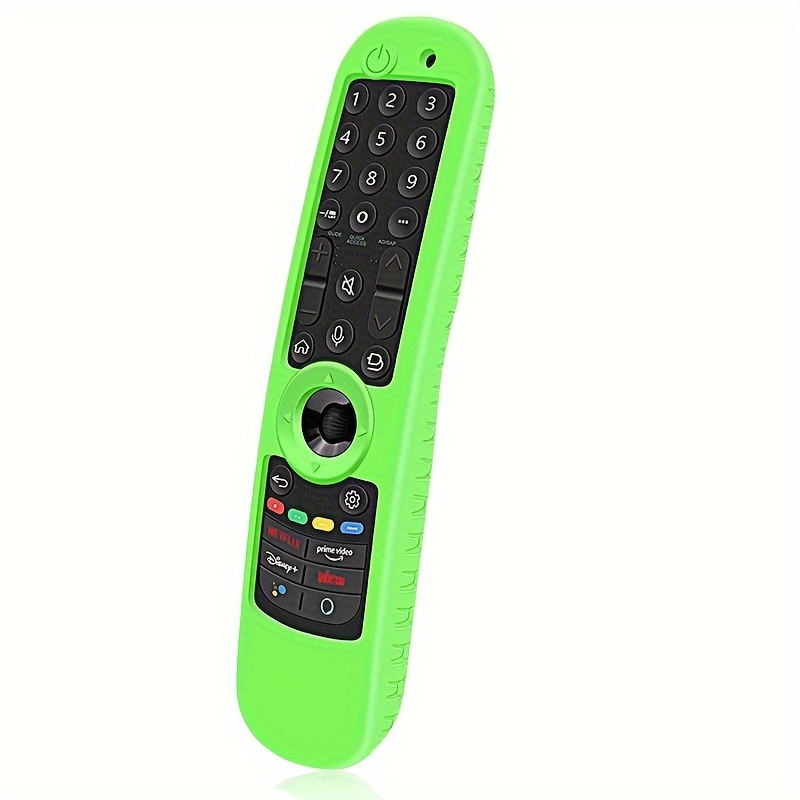 Kuymtek Funda antideslizante para mando a distancia de Smart TV para LG  MR21GA/MR21GC (verde luminoso)