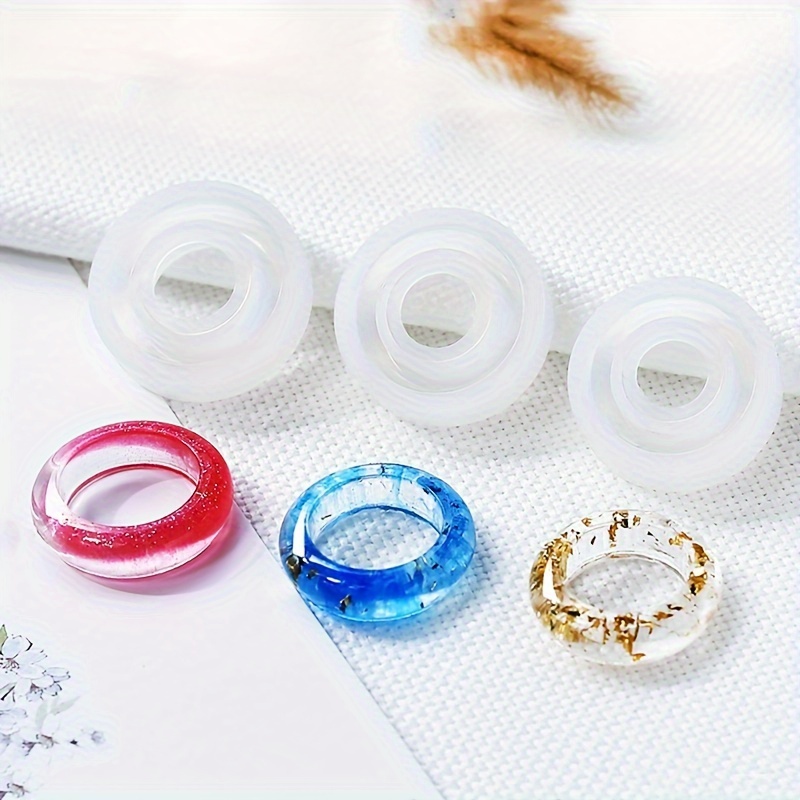 Premium Resin Ring Mold, Silicone Molds for Epoxy Resin, Resin
