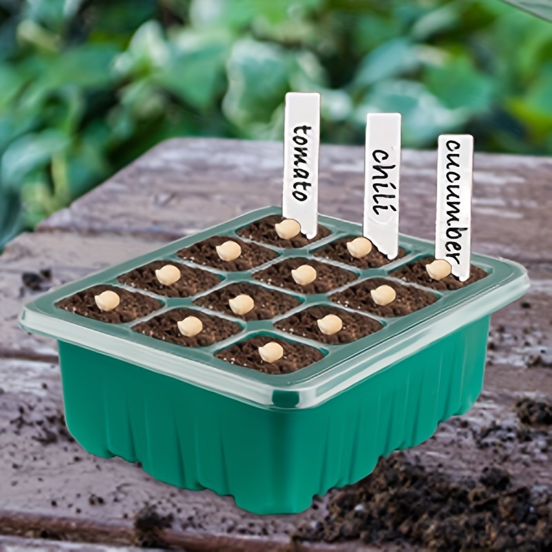 Seed Starter Tray, 60 Cells Humidity Adjustable Plant Germination