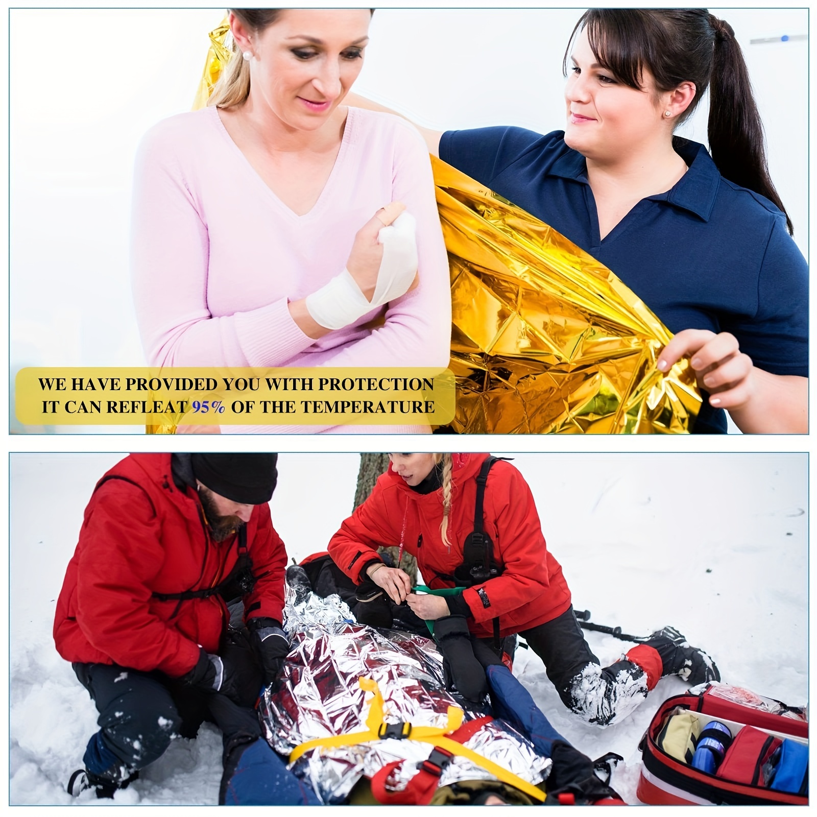 Stay Warm And Safe With Emergency Mylar Thermal Blankets Perfect