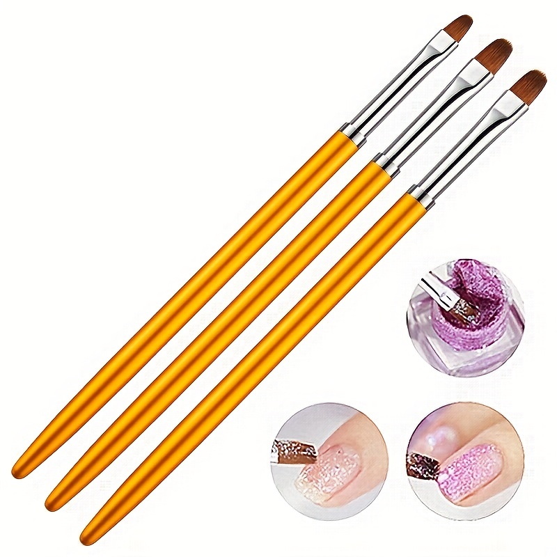 Metal Round Top Nail Art Gel Extension Builder Painting - Temu