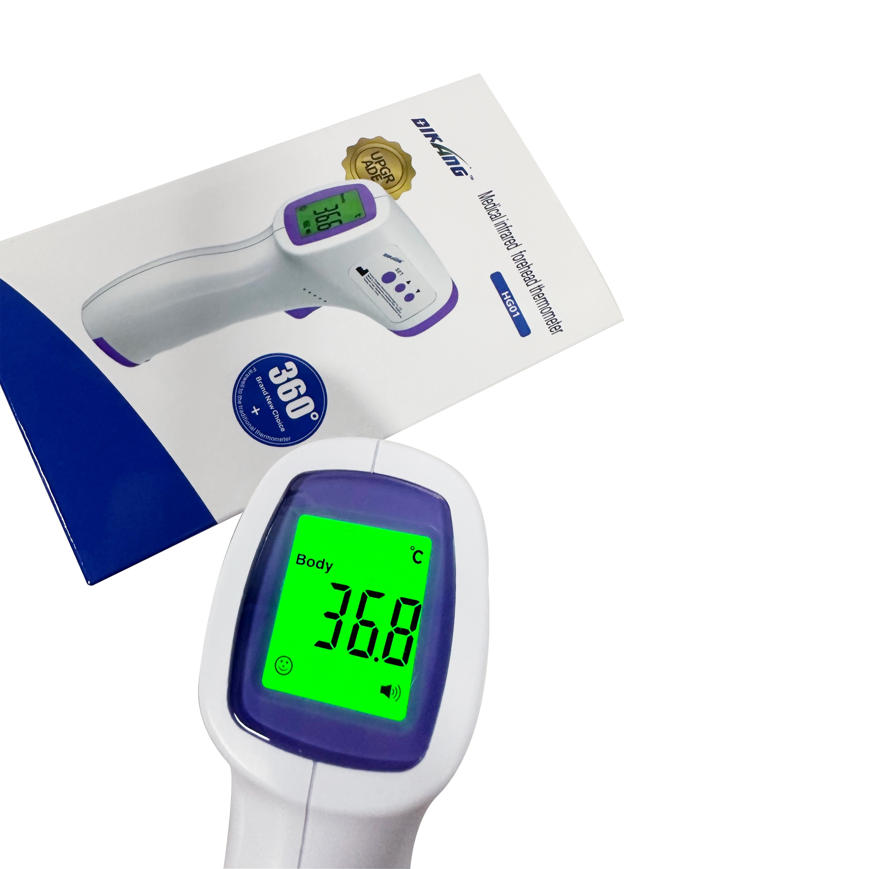 Large LED Digital Forehead Thermometer