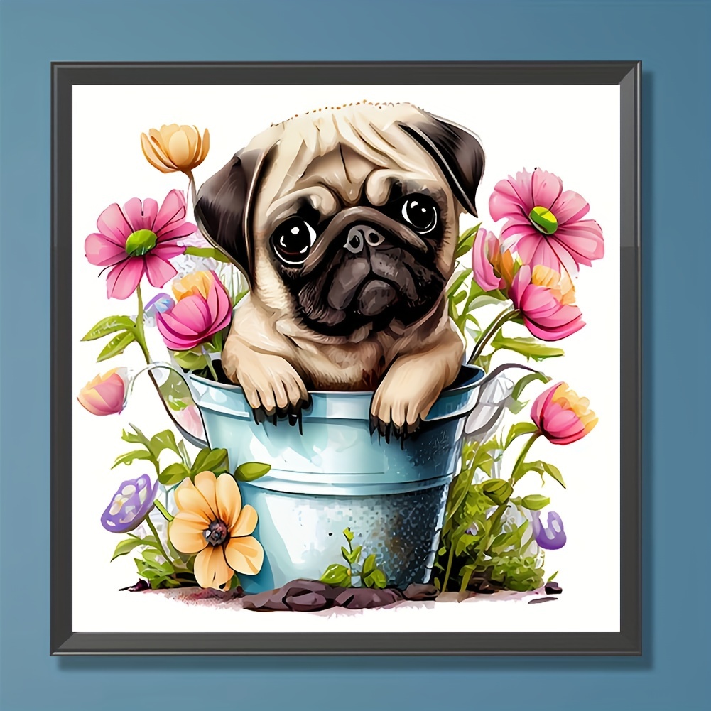 1pc Cartoon Dog Diamond Painting