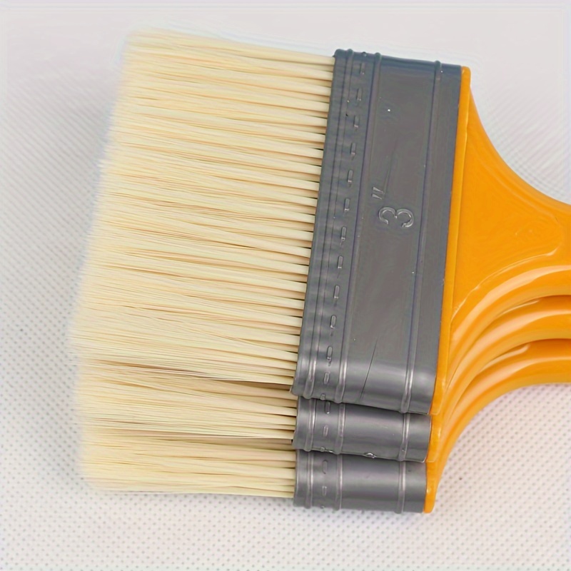 Sali Wide Paint Brush Plastic Handle 30% Bristle Brush - Temu