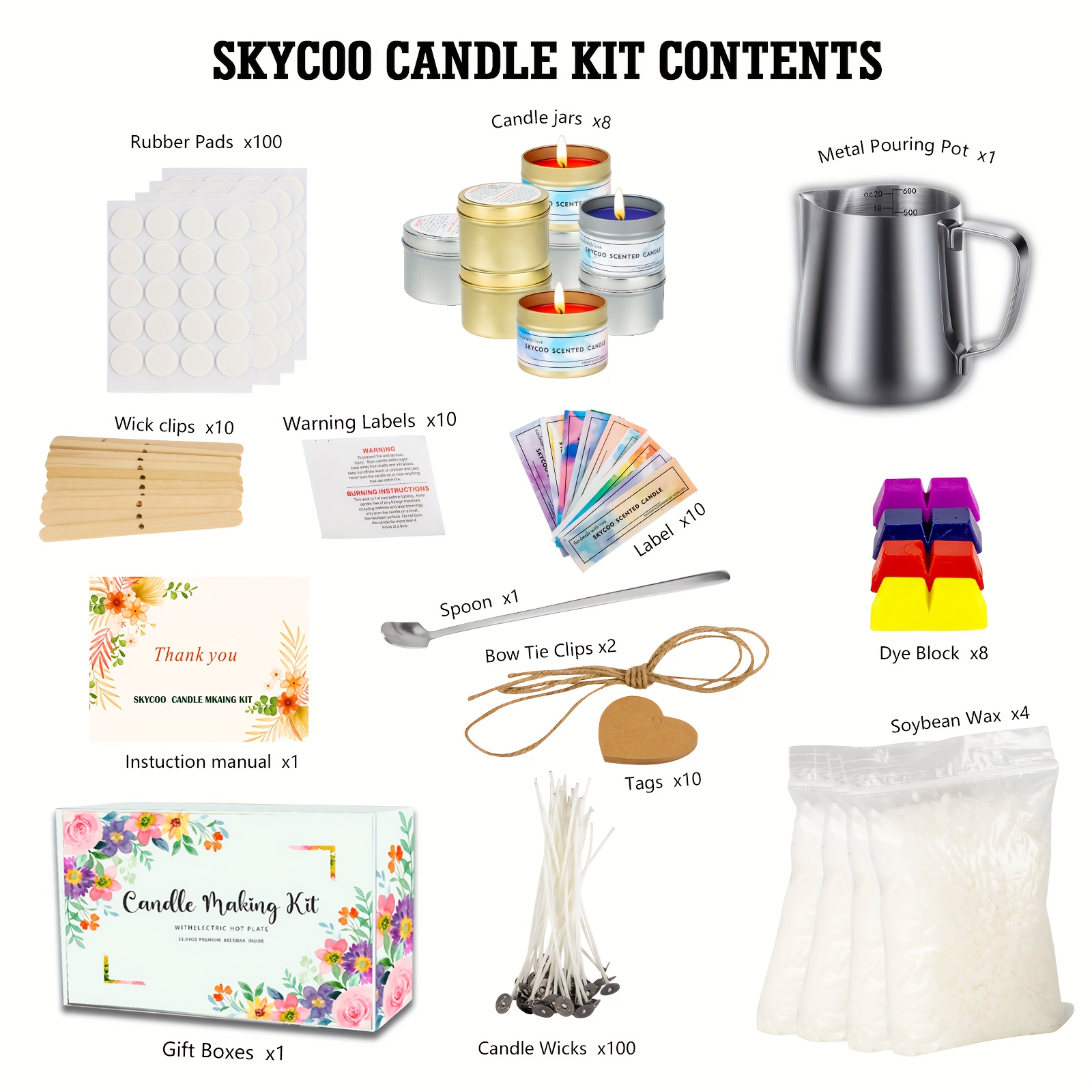 Review: DIY Candle Making Kit- Easy for Beginners 
