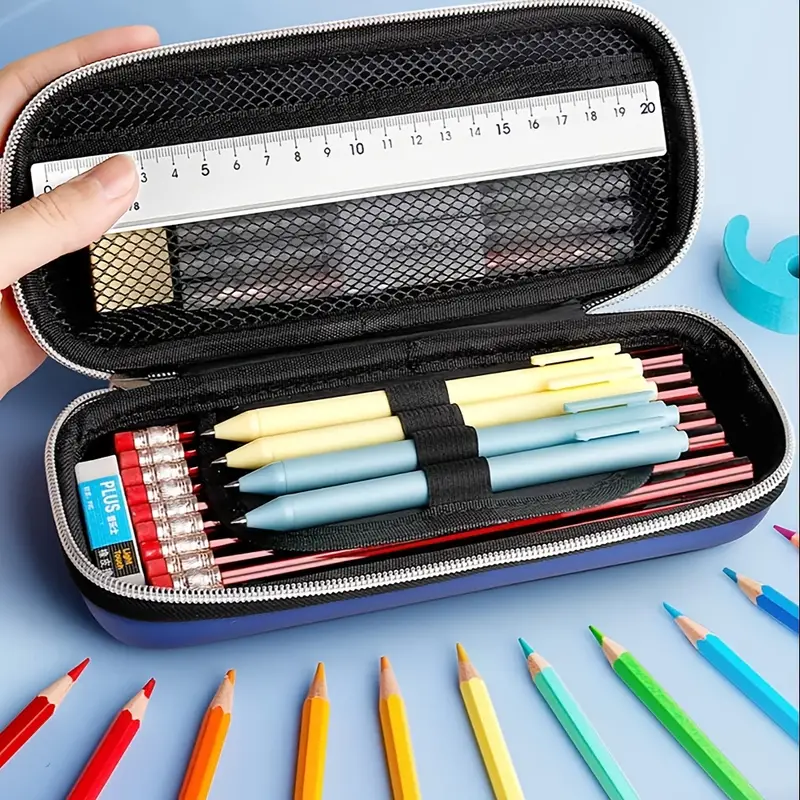 Big Capacity Pencil Case Large Pencil Pouch Stationery Pen Bag for Teen  Girls 