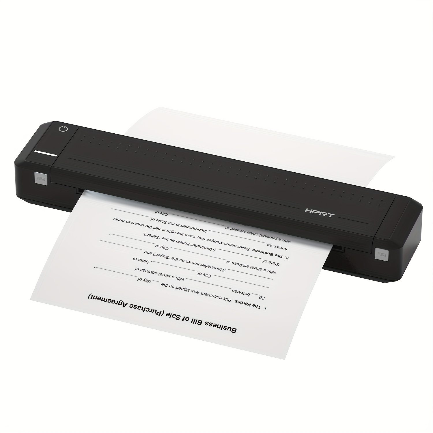 Impresora térmica portátil inalámbrica de viaje – Impresora Bluetooth para  teléfono, pequeña impresora móvil para laptop, impresora compacta sin tinta