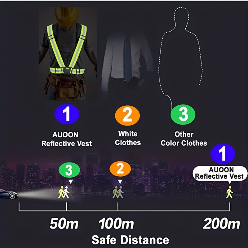 Reflective vest cheap for walking