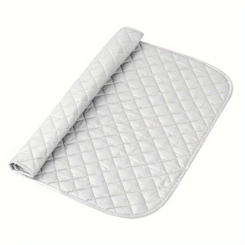 Ironing Pad Ironing Mat,Upgraded Anti-Slip Ironing Blanket with Silicone  Iron Rest, Thick Cotton Padded Not Foam, Heat Resistant Iron Pad for Table