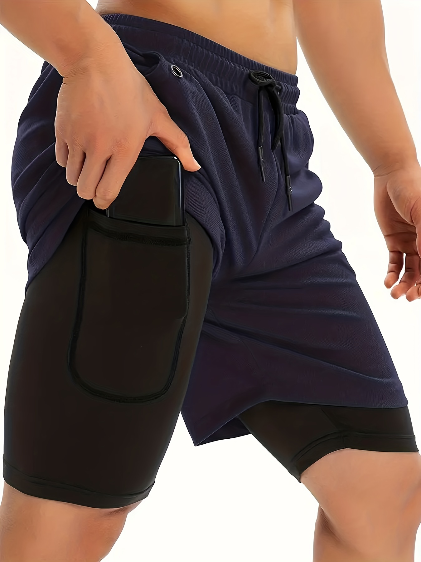 Women's Running Athletic Shorts with Zipper Pockets for Workout
