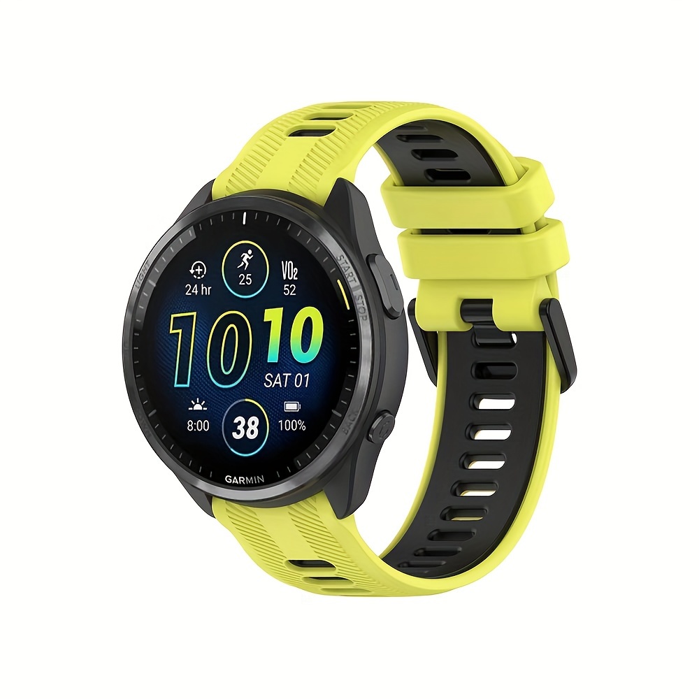 Compatible For Forerunner 965 Band Adjustable Soft Silicone - Temu