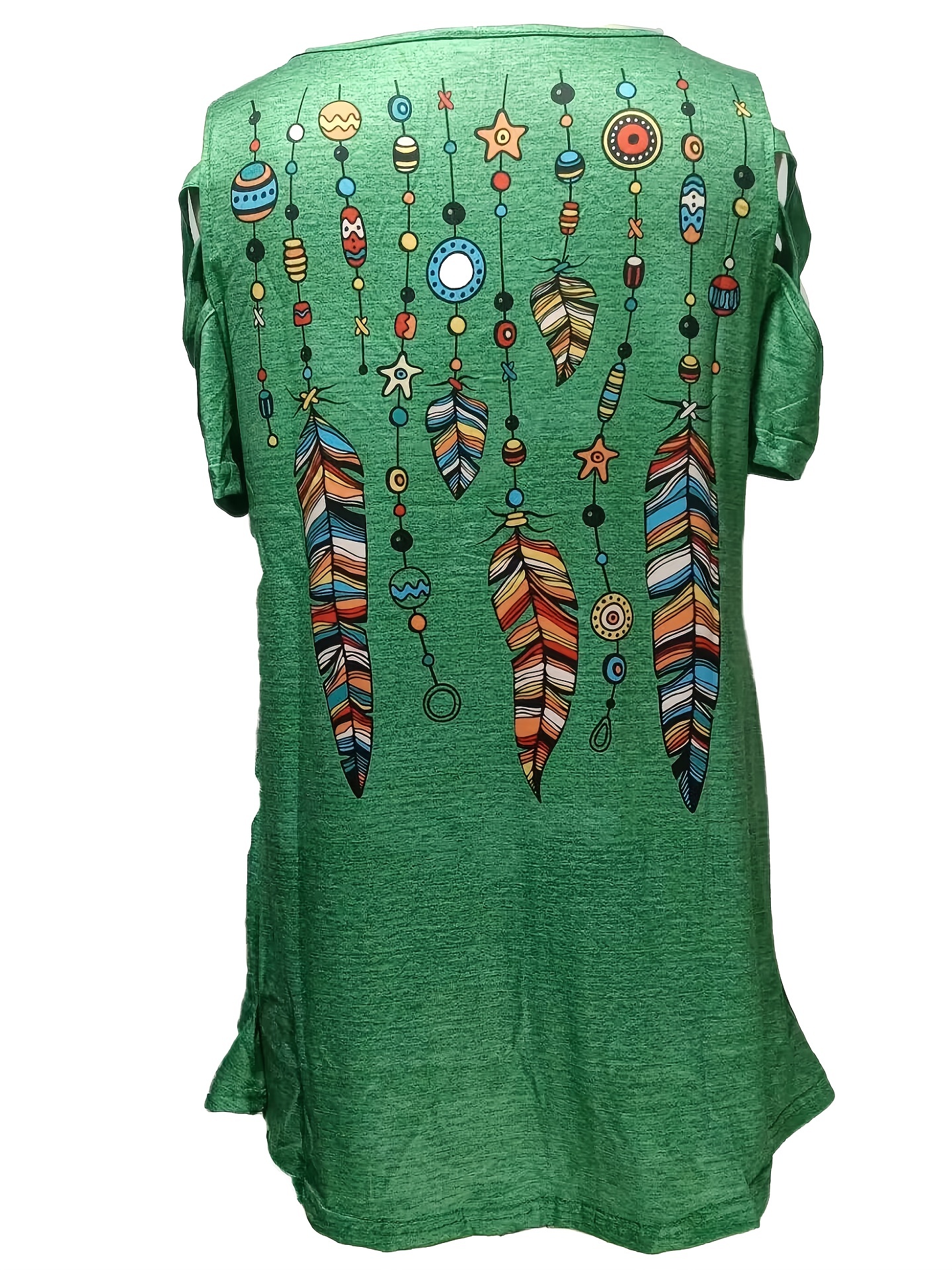 Floral Print Cut Zipper T shirt Casual V Neck Short Sleeve T Temu