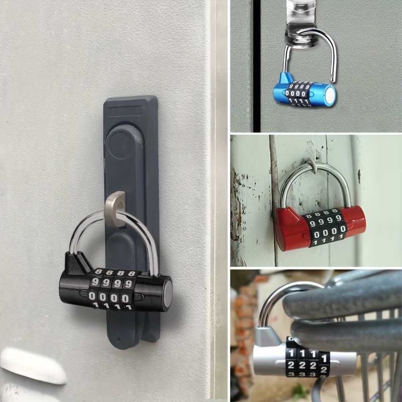 Candado de combinación para casilleros de gimnasio – Candado de combinación  Master Lock Locker, paquete, azul – El candado combinado ideal para la