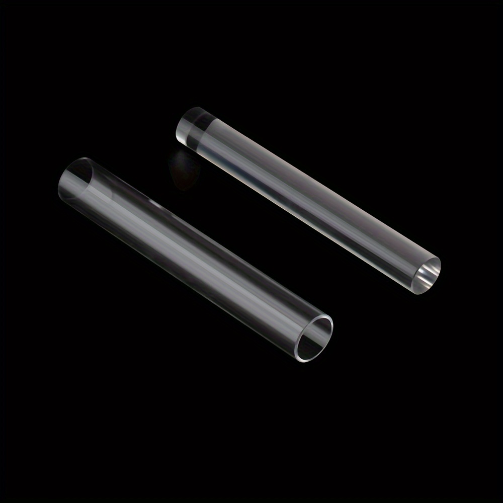 2Pcs Useful Acrylic Clay Roller Rolling Pin Bar Clear Ceramics Pottery  Craft Tool