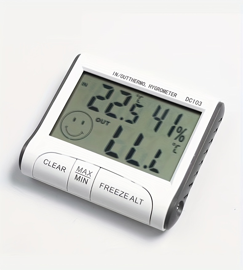 Indoor Thermo-hygrometer, Electronic Hygrograph Lndoor And Outdoor