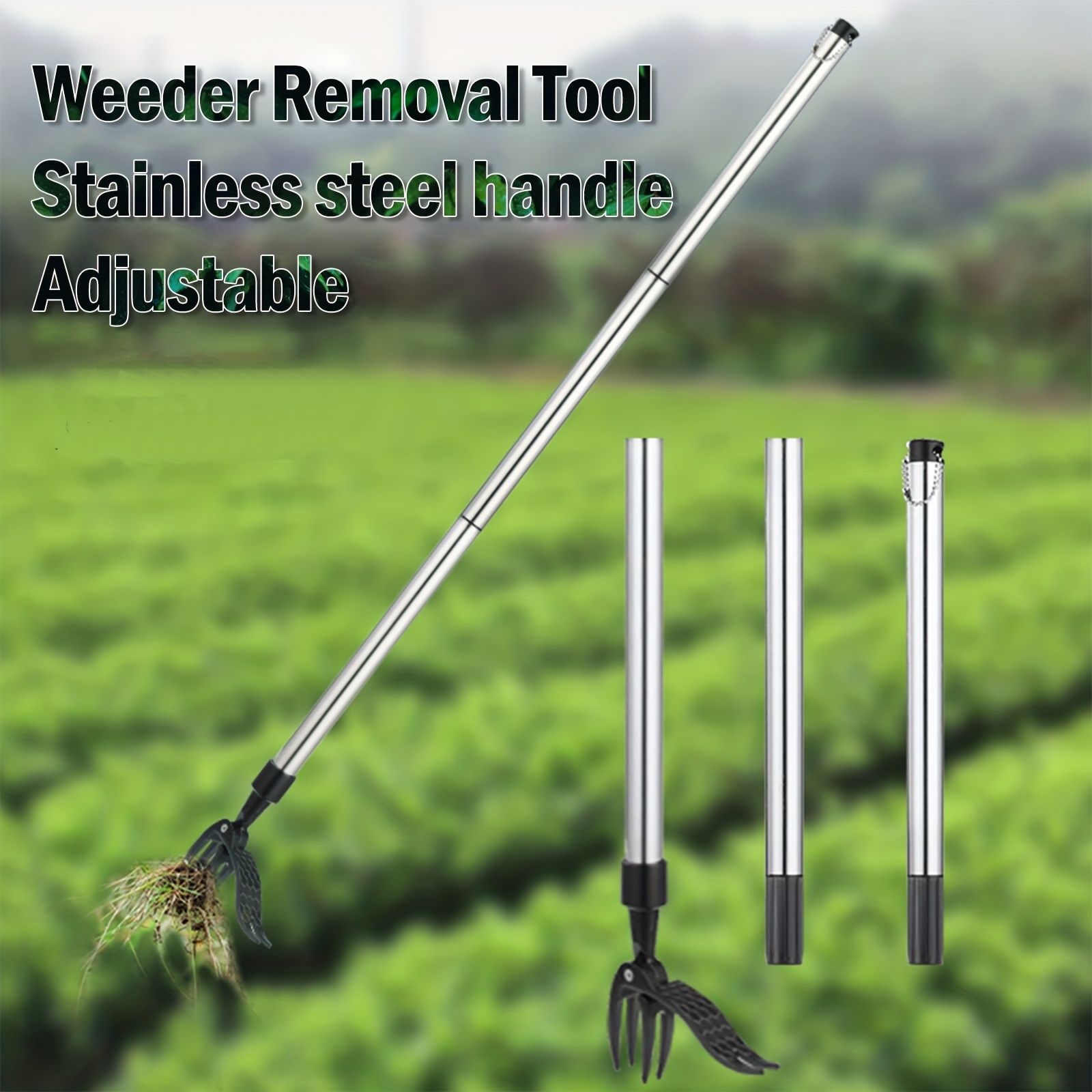 Premium Weeding Tool, Stand Up Weed Puller Tool