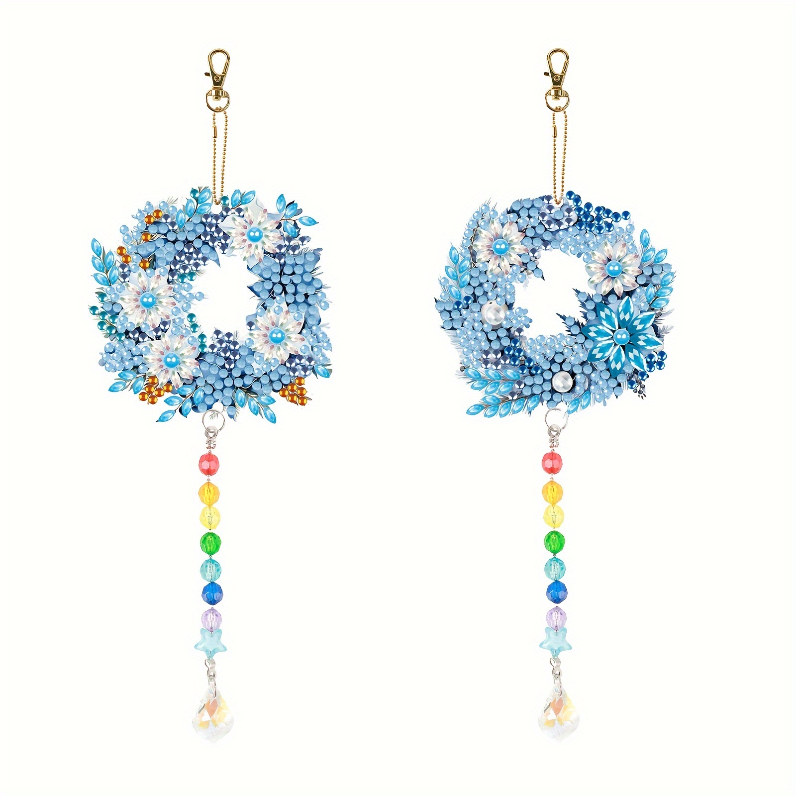 Diamond Painting Suncatcher Diy Wind Chime Kit Hanging - Temu