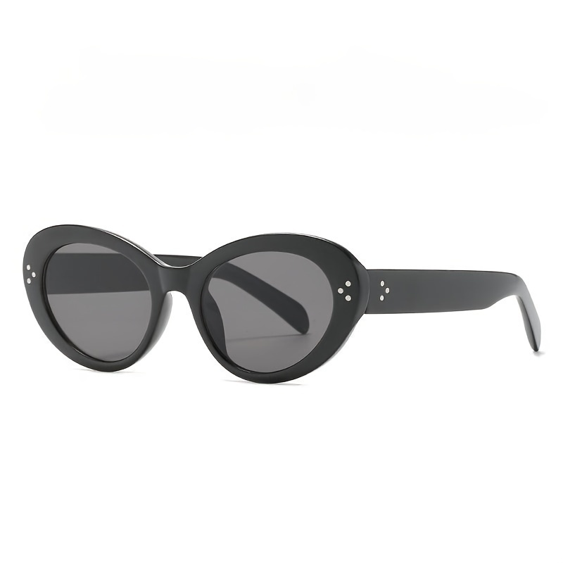 Cat Eye Sunglasses Small Frame Oval Sun Glasses Stylish Gradient Lens Shades