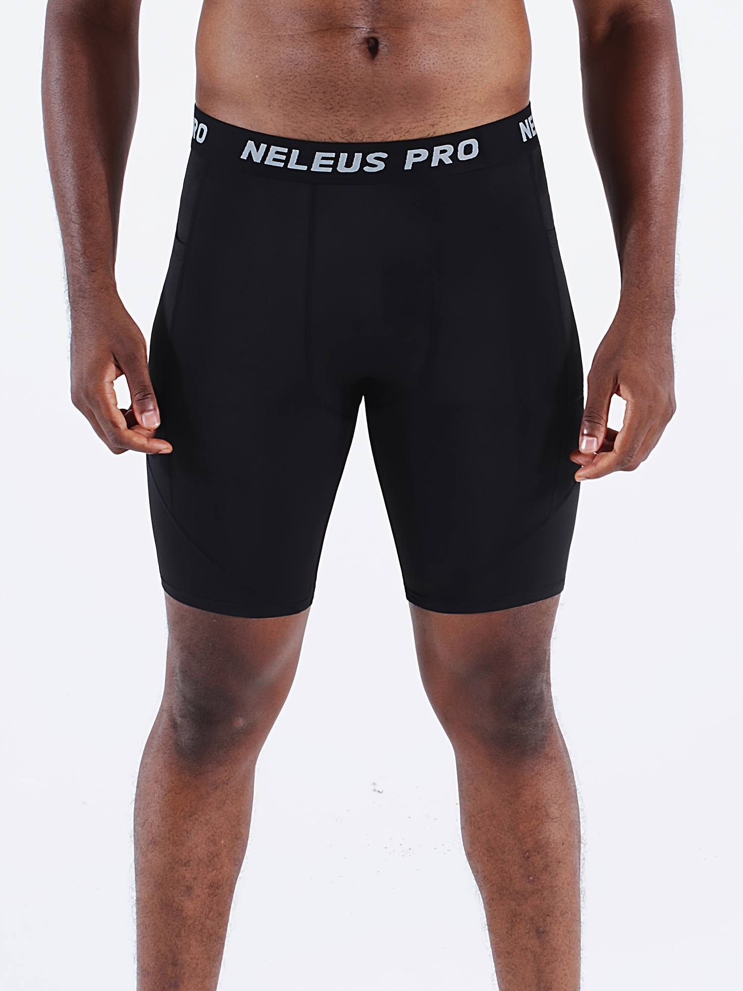 Neleus Men's 2 Pack Compression Pants Running Tights Sport