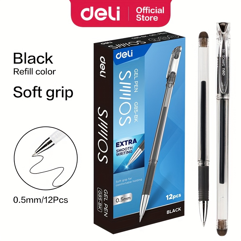 Basics Gel Pen Fine Point Smooth Writing Ball Point Pen With - Temu