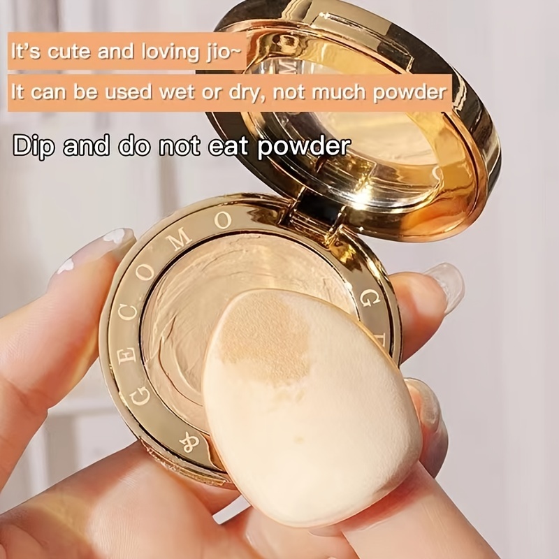 Finger Size Powder Puff Mini Makeup Puff Soft Water Drop - Temu