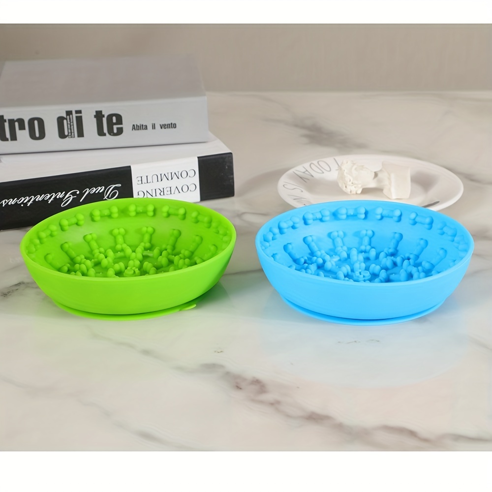 Anxiety-relieving Slow Feeder Pet Bowl For Dogs And Cats - Promotes Healthy  Eating Habits And Reduces Bloating - Durable Silicone Material - Perfect  For Pet Supplies - Temu